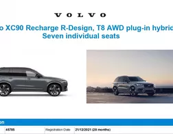 Volvo XC90 T8 RECHARGE R-DESIGN AT8 eAWD 7 miest