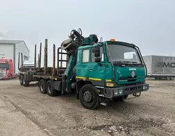 Tatra T 815 na prepravu dreva s HR LIV 240 6x6 manuál VIN 789 + WILD VIN 101 12.7