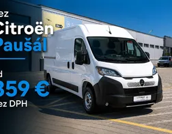 Úžitkové vozidlá do 3,5t - Citroën Jumper Furgon 35 L2H2 2.2 BlueHDi 140 €6.4 BVM6 + záruka 5 r/200 000 km Citroën Jumper - 2026, 6-st. manuálna