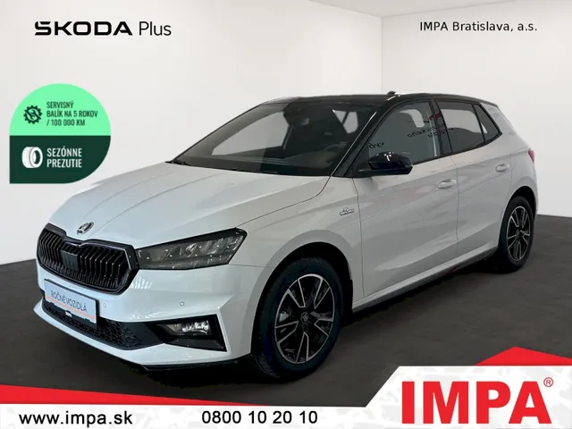 Osobné vozidlá - Škoda Fabia Monte Carlo 1.5 TSI 110 kW AT7 Škoda Fabia - 2025, 7-st. automatická