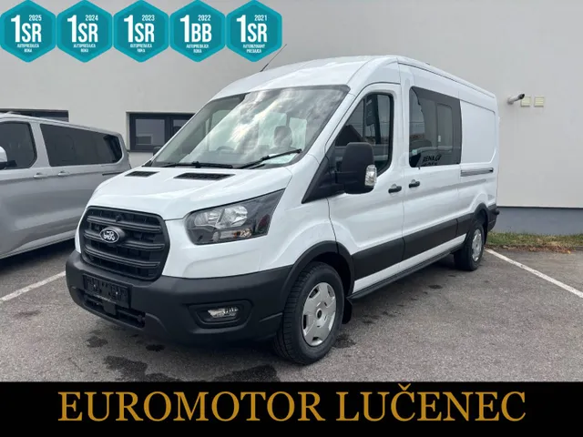 Úžitkové vozidlá do 3,5t - Ford Transit DCinVAN Trend 2.0 TDCi EB 130k M6 - FWD (96kW) Ford Transit - 2026, 6-st. manuálna